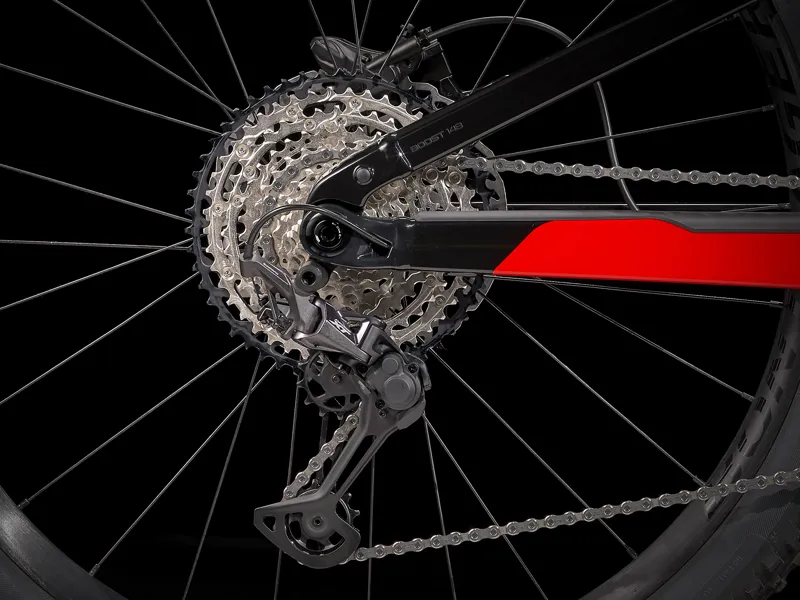 TREK Powerfly FS 7 625Wh Gen 2 Electric Mountain Bike in Radioactive Red-4